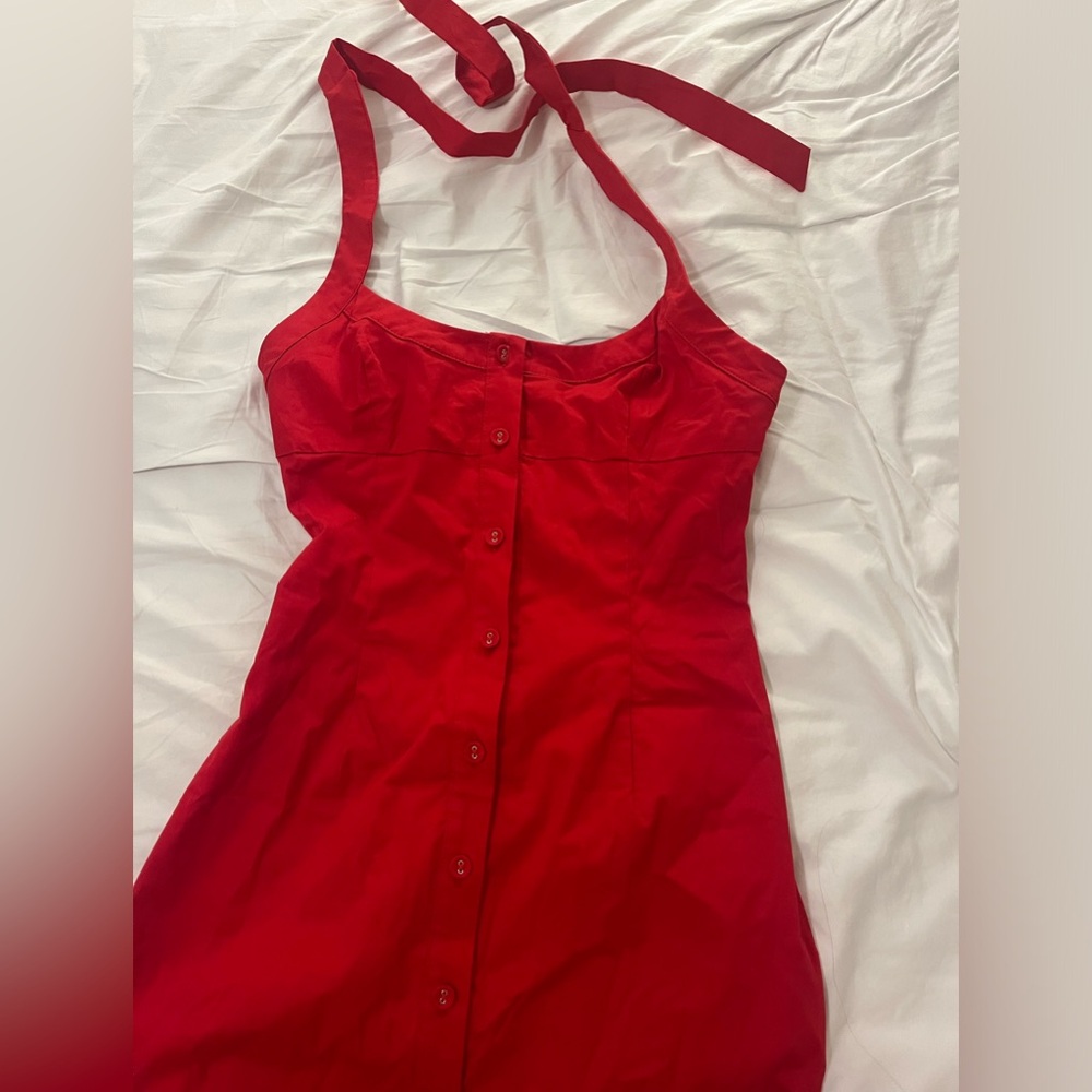 Princess Polly red mini dress size 2